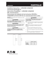 Eaton Portfolio LSRUD2B Instrucciones De Instalación