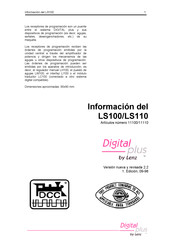 Lenz Digital Plus 11100 Manual De Instrucciones