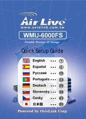 Air Live WMU-6000FS Guía De Instalación Rápida