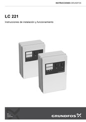 Grundfos LC 221 Instrucciones De Instalación Y Funcionamiento