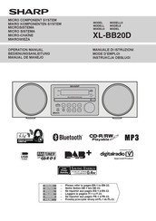 Sharp XL-BB20D Manual De Manejo