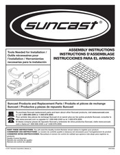 Suncast bms4700 Instrucciones Para El Armado