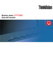 ThinkVision LT1713pC Guia Del Usuario