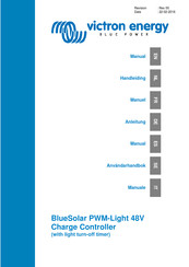 Victron energy BlueSolar PWM 48V Manual Del Usuario