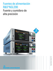 Rohde & Schwarz NGL200 Manual De Usario