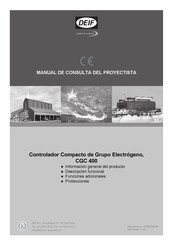 Deif CGC 400 Manual De Consulta Del Proyectista