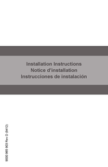 BSH SHUC Serie Instrucciones De Instalación