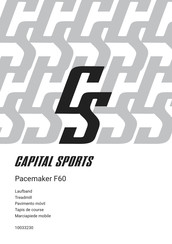 CAPITAL SPORTS Pacemaker F60 Manual De Usuario