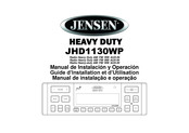 ASA Electronics JENSEN Heavy Duty JHD1130WP Manual De Instalación Y Operación