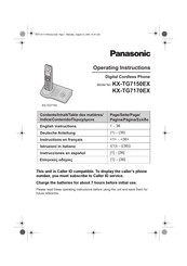 Panasonic KX-TG7150EX Manual De Instrucciones