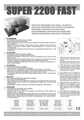 RIB SUPER 2200 FAST FCE Manual Del Usuario