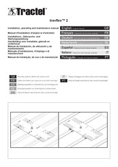 Tractel travflex 2 Manual De Instalación, De Utilización Y De Mantenimiento