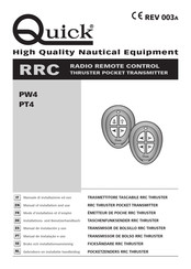 Quick RRC PW4 Manual De Instalacion Y Uso