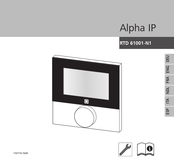 Alpha IP RTD 61001-N1 Manual De Instrucciones