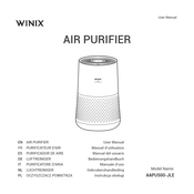 Winix AAPU500-JLE Manual Del Usuario