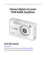 Kodak EasyShare V550 Guia Del Usuario