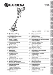 Gardena EasyCut 400/25 E Instrucciones De Empleo