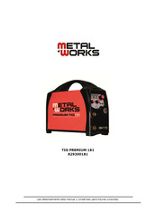 Metal Work PREMIUM TIG 181 HF Manual