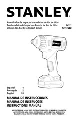 Stanley SCI12 Manual De Instrucciones