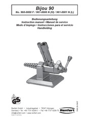 Renfert Bijou 90 Instrucciones Para El Servicio