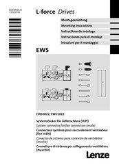 Lenze EWS0022 Instrucciones Para El Montaje