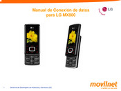 LG MX800 Manual De Conexión De Datos