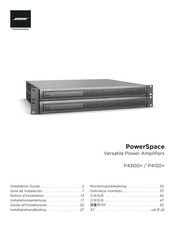 Bose Professional P4300+ Guia De Instalacion