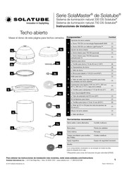 Solatube SolaMaster 330 DS Instrucciones De Instalación