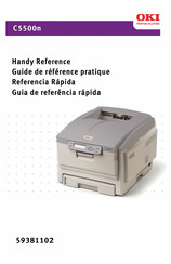 Oki C5500n Guía De Referencia Rápida