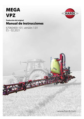 Hardi MEGA VPZ Manual De Instrucciones