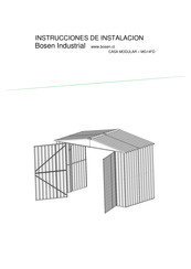 Bosen Industrial MG14FD Instrucciones De Instalación