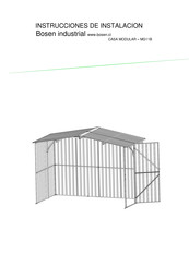 Bosen Industrial MG11B Instrucciones De Instalación