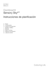 Dornbracht Sensory Sky Instrucciones De Planificación
