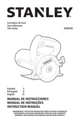 Stanley STSP125 Manual De Instrucciones