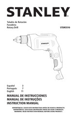 Stanley STDR5510 Manual De Instrucciones