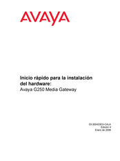 Avaya D250 Guia De Inicio Rapido