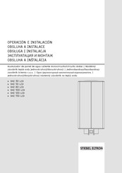 Stiebel Eltron SHZ Serie Operación E Instalación