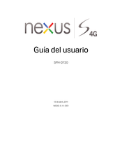 Google Nexus S 4G Guia Del Usuario