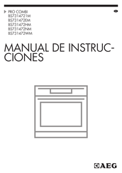 AEG PRO COMBI BS731472HM Manual De Instrucciones