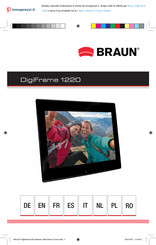 Braun DigiFrame 1220 Manual Del Usuario