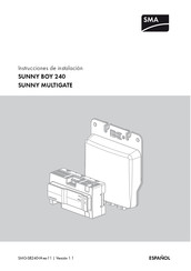 SMA Solar Technology SUNNY BOY 240 Instrucciones De Instalación