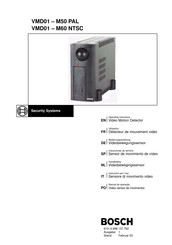 Bosch VMD01-M60 PAL Instucciones De Servicio