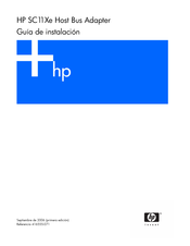 HP SC11Xe Guia De Instalacion