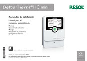 Resol DeltaTherm HC mini Manual Para El Instalador Especializado