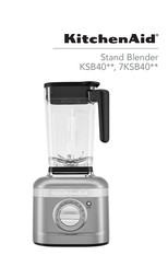 KitchenAid KSB40 Serie Manual De Instrucciones