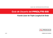 Promax PROLITE-55 Guía De Usuario