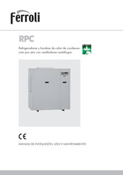 Ferroli RPC Manual De Instalación, Uso Y Mantenimiento