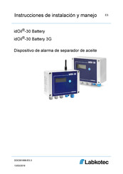 LABKOTEC idOil-30 Instrucciones De Instalación Y Manejo