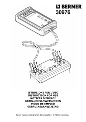 Berner 30976 Modo De Empleo