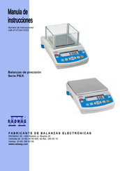 RADWAG PS 750/X Manual De Instrucciones